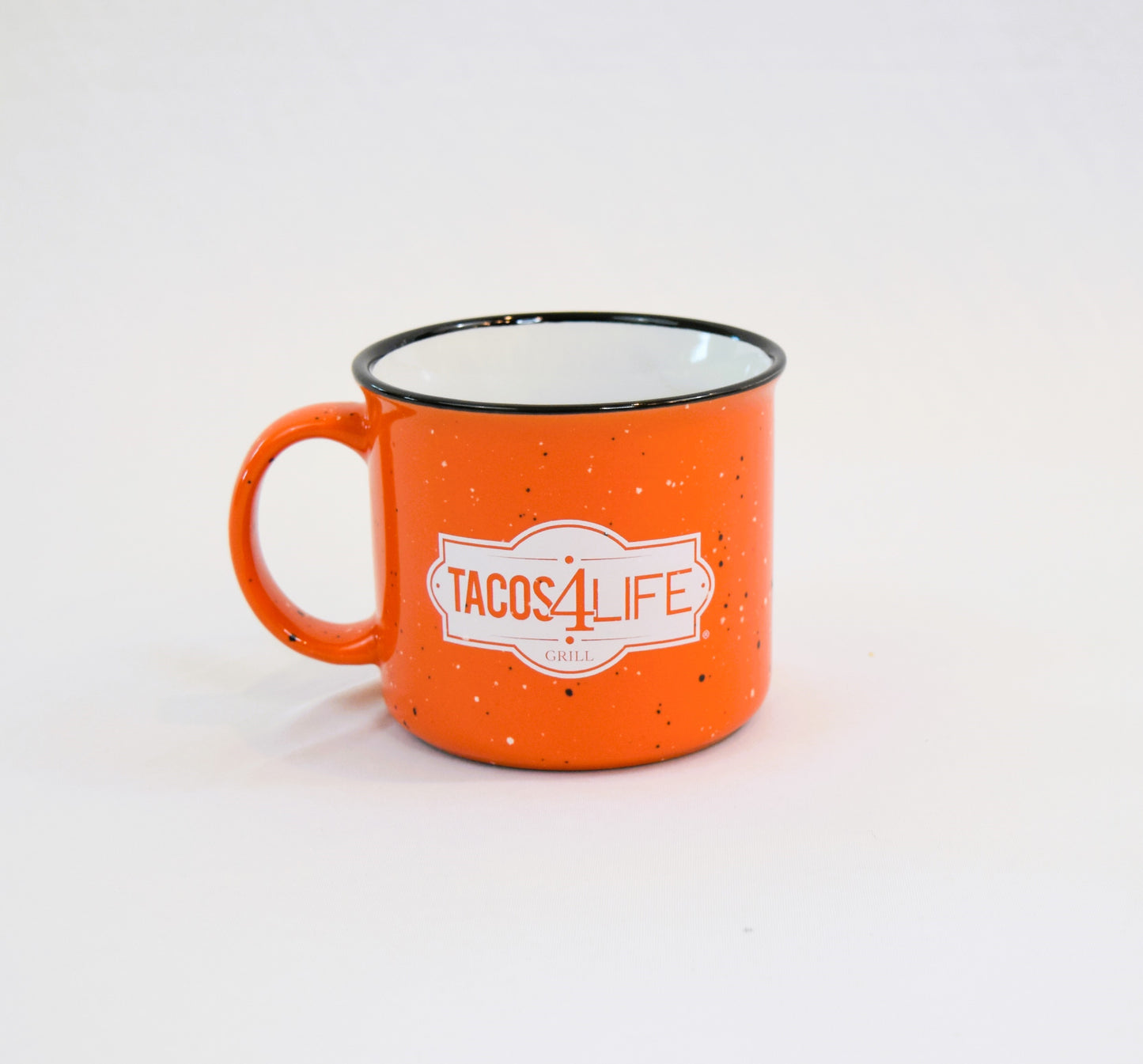 Orange Tacos 4 Life Campfire Mug