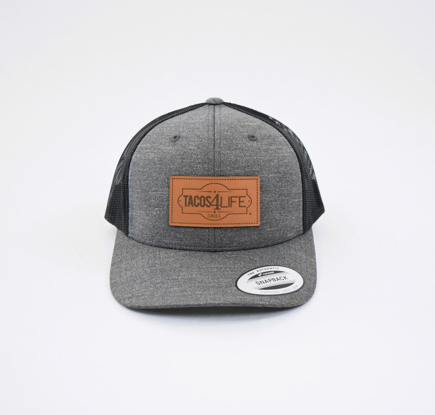 Leather Patch Trucker Hat