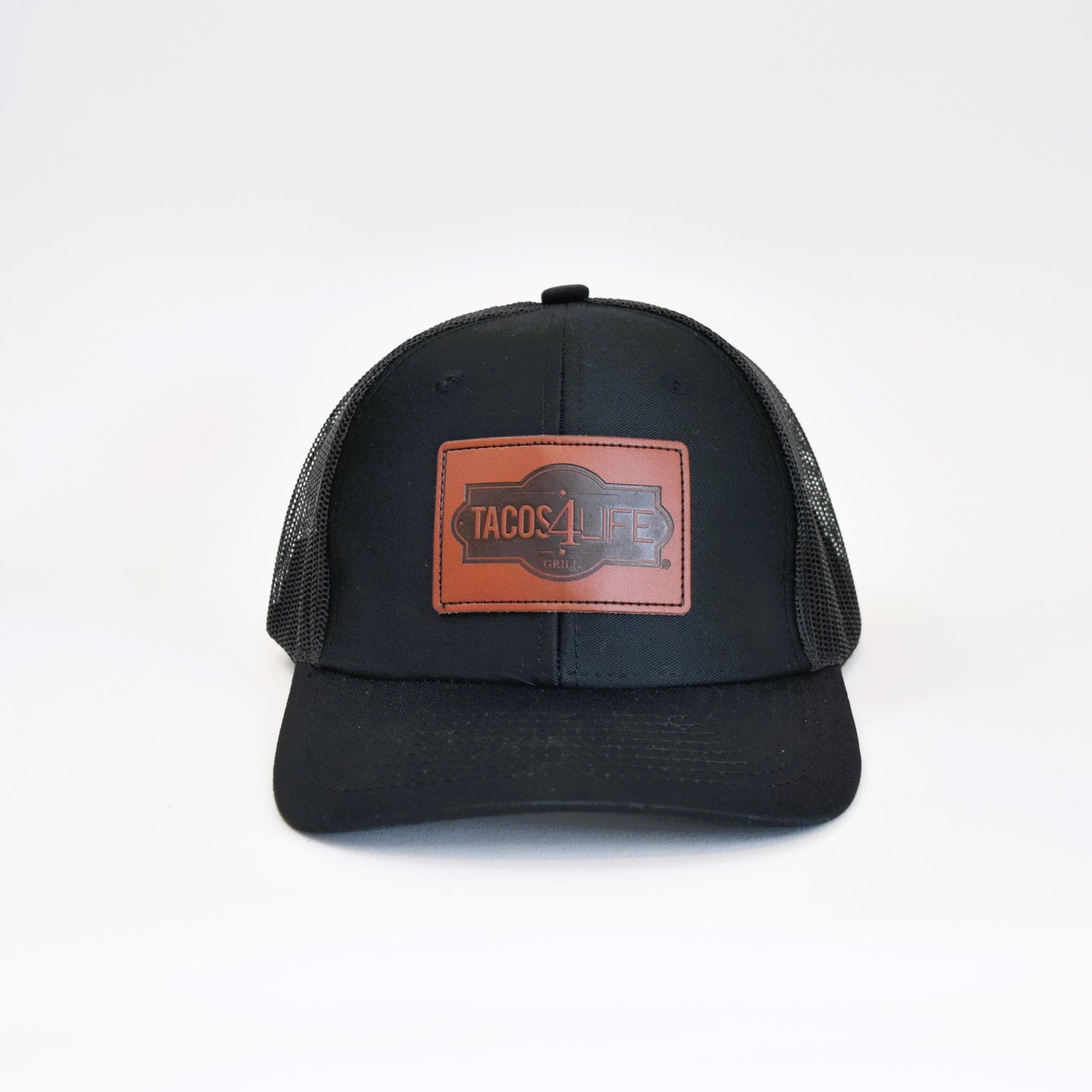 Leather Patch Trucker Hat