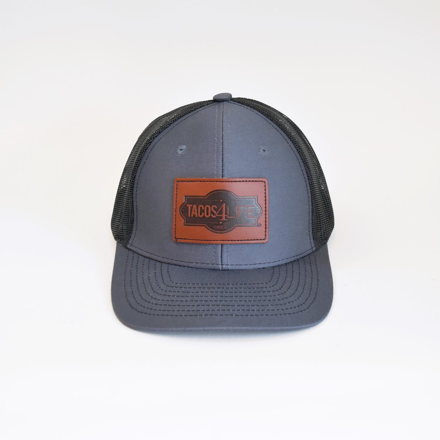 Leather Patch Trucker Hat