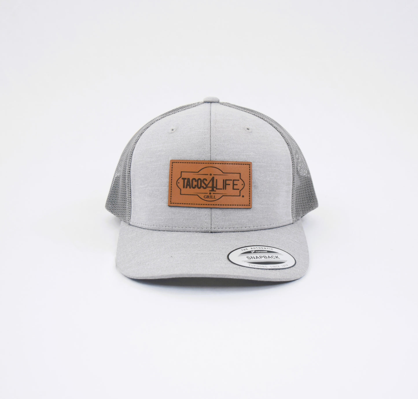 Leather Patch Trucker Hat